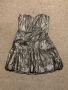 Сребриста къса рокля на “Юнона”, снимка 1