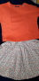 Комплект блузка и поличка , снимка 1 - Детски комплекти - 45060841