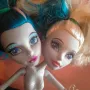 Колекционерска кукла Monster High Scarrier Reef Hissters Peri & Pearl Serpentine Mattel 2014 J141, снимка 8