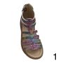 Многоцветни детски сандали за момиче - За цветна разходка през лятото!, снимка 1 - Детски сандали и чехли - 45239811