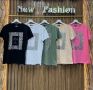 Памучни дамски тениски - различни цветове - 25 лв., снимка 1 - Тениски - 45408194