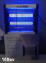 Електрическа инсектицидна лампа против насекоми, комари, мухи, 2x UV лампа, висяща, 6W