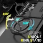 Samsung Galaxy S24 FE 5G Удароустойчив Ring Holder Калъф и Протектор, снимка 8