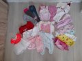 Бебешки дрехи от 0 до 6м, снимка 1 - Комплекти за бебе - 45900084