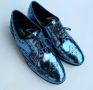  Обувки в синя кожа Minelli
