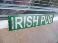 Метална табела Ирландски пъб бира уиски алкохол Ирландия бар Irish Pub, снимка 2