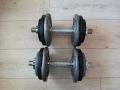 Два разглобяеми дъмбела по 15 кг всеки, 40 евро за двата, снимка 1