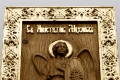 Висококачествена позлатена икона на Свети Архангел Михаил, снимка 5