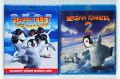 Блу Рей Весели Крачета 1 и 2 Blu Ray Happy Feet, снимка 1 - Blu-Ray филми - 45447314
