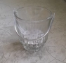 Стъклена/кристална нова купа за лед, снимка 2