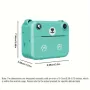 Детски фотоапарат с дисплей Моментално печатащ фотоапарат Розов Зелен Жълт Лилав, снимка 8
