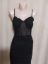 М Черна, къса лятна рокля , снимка 4
