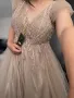 Официална дълга рокля тюл, снимка 2