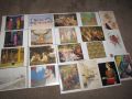 29 пощенски картички с рисунки, снимка 1 - Други ценни предмети - 45158110