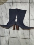 Ластични дънкови тъмно сини ботуши, снимка 2