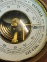 Антикварен стенен часовник с термометър и барометър Japy Freres 1920 год., снимка 6