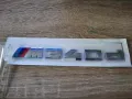 BMW М340d сребриста емблема лого, снимка 6