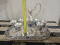 Винтидж сервиз за алкохол, снимка 2