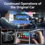 Нов Адаптер за безжичен CarPlay, 5GHz Bluetooth, Plug & Play за кола, снимка 3