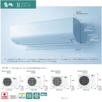 Японски Хиперинверторен климатик MITSUBISHI MSZ-AXV5623S W Pearl White Kirigamine 2023 AXV Series Si, снимка 7 - Климатици - 45886298