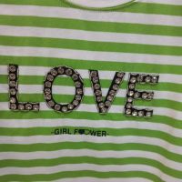 Дамски тениски LOVE, снимка 3 - Тениски - 45428995