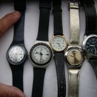 Продавам 5 броя часовници Swatch,Rodania,Lorus, снимка 1 - Мъжки - 45080465