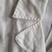 бяло ленено сако,100 % лен - 46 размер, снимка 9 - Сака - 45429480