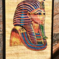 Египетски папируси , рисувани в рамка., снимка 8 - Картини - 45252987