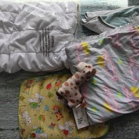 Dormeo бебешки сет-възглавничка ,одеало+подаръци, снимка 4 - Спално бельо и завивки - 44990602