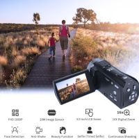 Нова Full HD Камера за Начинаещи ORDRO V12 с Нощно Виждане и микрофон, снимка 3 - Камери - 45142536