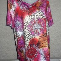4XL - Нова еластична блуза „M Collection”, снимка 2 - Туники - 45586076