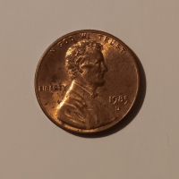 1 цент САЩ 1985 1 цент 1985 Американска монета Линкълн , снимка 1 - Нумизматика и бонистика - 44943341