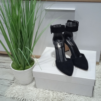 Дамски елегантни обувки на ток, снимка 1 - Дамски обувки на ток - 44939453