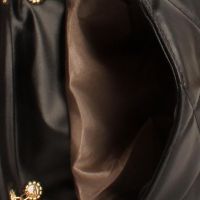Дамска ватирана мека чанта в стилен дизайн и дръжка тип синджир, снимка 11 - Чанти - 45763421
