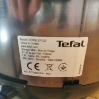 Tefal Turbo Cuisine & Fry, 7,6 л електрическа тенджера под налягане с капак за въздушен фритюрник, п, снимка 11 - Други - 45267474