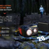 Челник Fenix HL32R-T LED - черен, снимка 11 - Къмпинг осветление - 45006809
