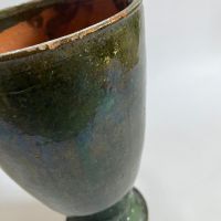 Керамична ваза винтидж усеща се доста тежка, снимка 5 - Вази - 45400052