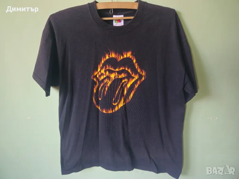 Тениска на Rolling Stones Lickis 2003 band tee European tour rock music t-shirt , снимка 1