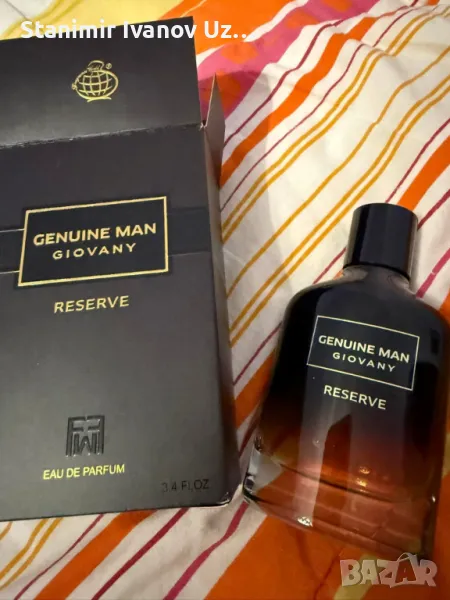 Fragrance World Genuine Man Giovany Reserve, снимка 1