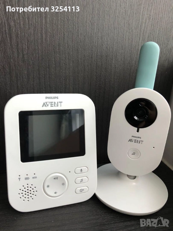 Бебефон с видео Philips Avent SCD831/52, снимка 1