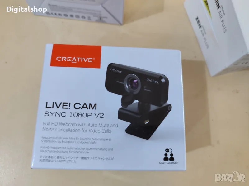 Creative LIVE! CAM SYNC 1080P V2 Web камера, снимка 1