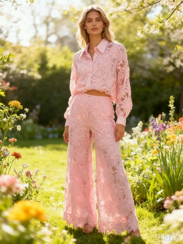 Дантелен дамски комолект, снимка 1