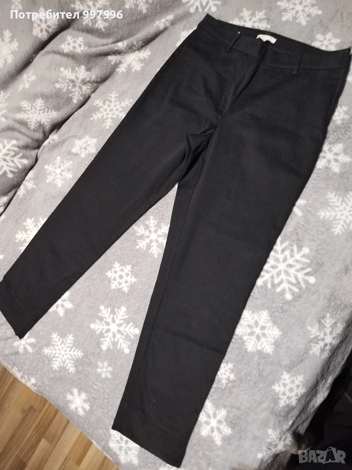 елегантен официален панталон с висока талия-H&M-42номер, снимка 1