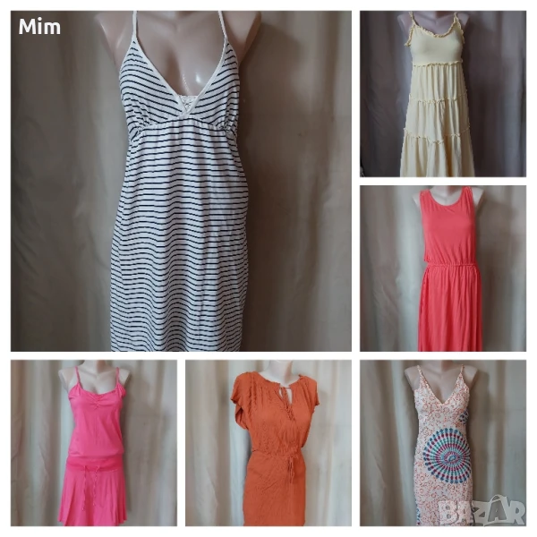 S/M Различни модели и цветове летни къси рокли, снимка 1