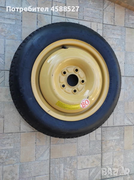 Резервна гума (патерица) за Хонда 5х114.3 ц.о.64.1мм Honda Civic 8, снимка 1