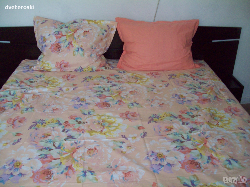 Спално бельо за спалня Ранфорс 5 части, снимка 1