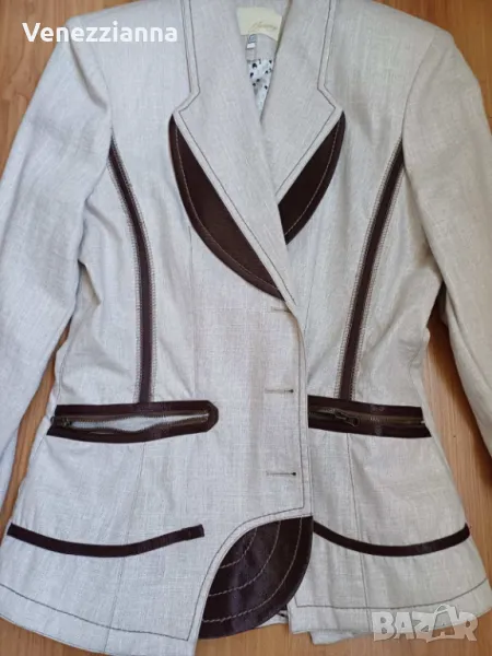 JUNONA Ленено Сако НОВО - М Лимитирана серия, снимка 1