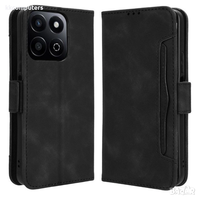 Honor 200 Smart 5G Wallet Кожен Калъф и Протектор, снимка 1