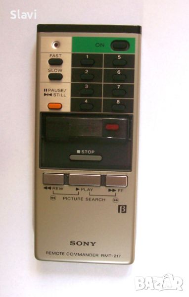 Дистанционно SONY Betamax Remote Control RMT-217–НОВО, снимка 1