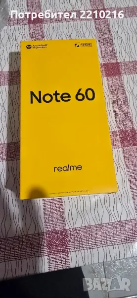 realme note 60 4 gb ram 128 gb, снимка 1